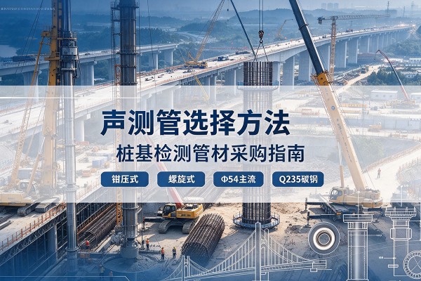 高平声测管选型标准